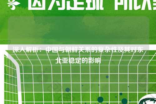 深入解析：中国与朝鲜关系的复杂性及其对东北亚稳定的影响