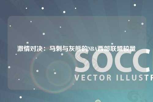 激情对决：马刺与灰熊的NBA西部联盟较量